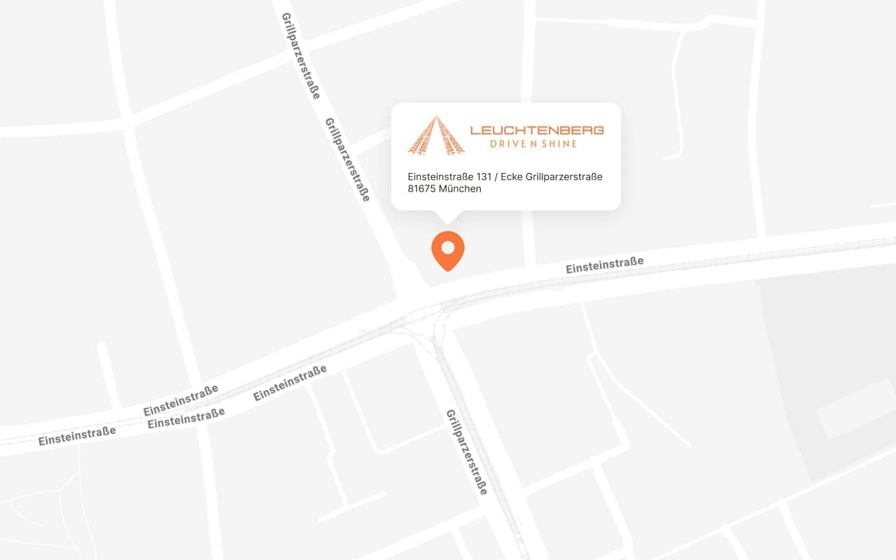 Fahrschule Haidhausen Bogenhausen München - Google Maps Kartenausschnitt